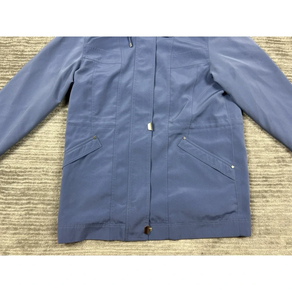 Braeton Jacket Womens Medium 10/12‎ Blue Long Sleeve Polyester Medium Weight
